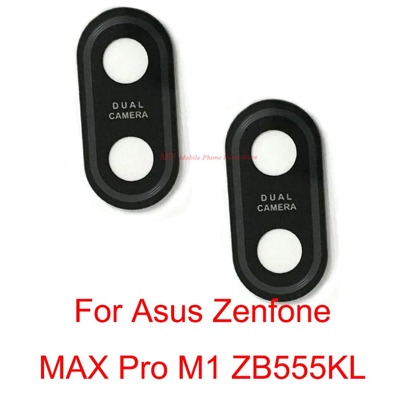 Стеклянный объектив задней камеры для Asus ZenFone Max Pro M1 ZB555KL ZB601KL ZB602KL стеклянный с