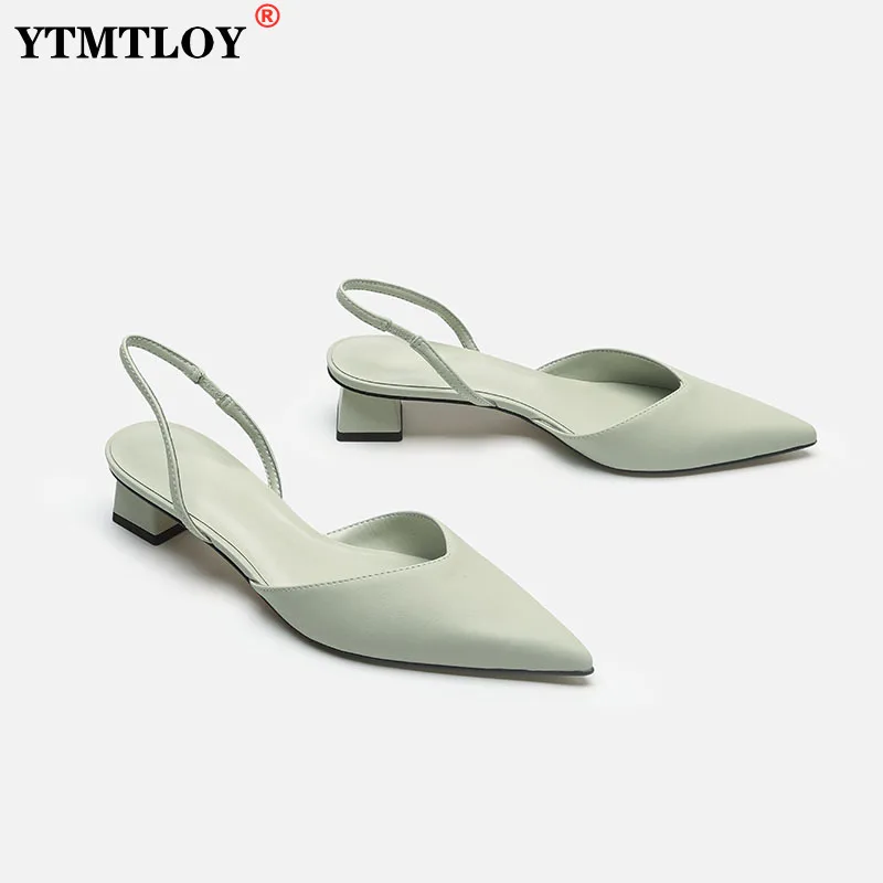 

Spring Luxury Designer Woman High Heels Single Shoes Women Pointed Toe Sexy Office Party Wedding Shoes Ladies Pumps Slingback 43