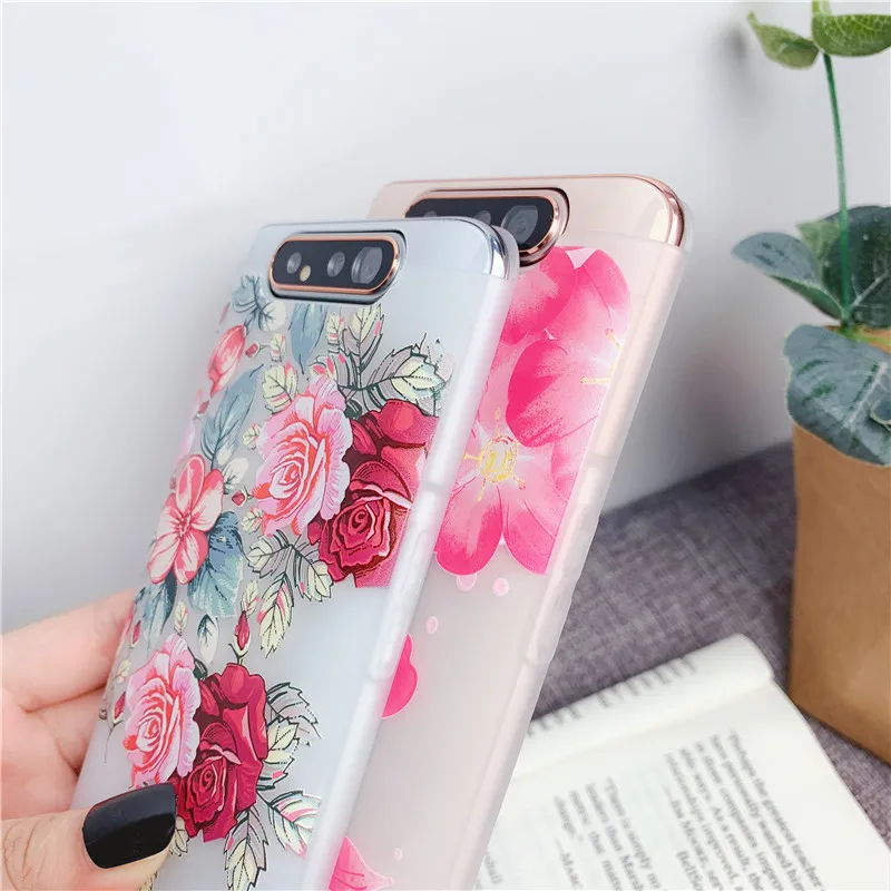 Мягкий чехол из ТПУ для Samsung s8 s9 s10 plus note10 pro A10 A20 A30 A40 A50 A60 A70 A80 A90 защитный с