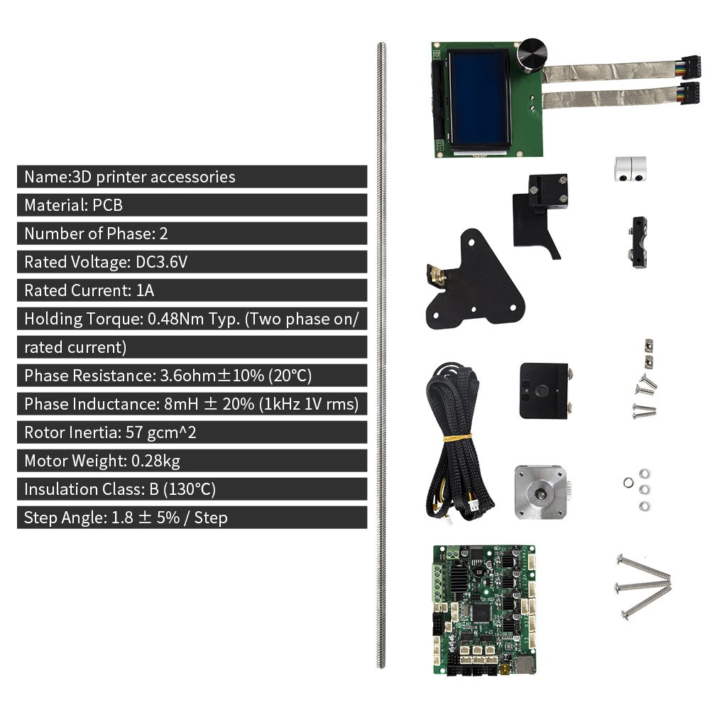 3D-принтеры полное обновление DIY Kit Эндер 3S двойной оси Z ходового винта обновления