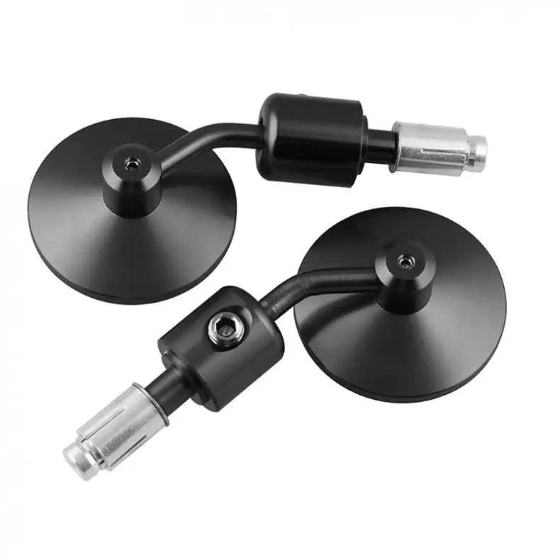 1 пара зеркало заднего вида для мотоцикла Круглый Руль конец боковое | Автомобили