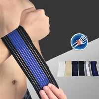 elastic sport wristband protector wrist brace hand bandage gym support weight lifting training straps fitness tennis weat band
