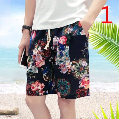 

Summer casual pants shorts summer 5 five points loose pants