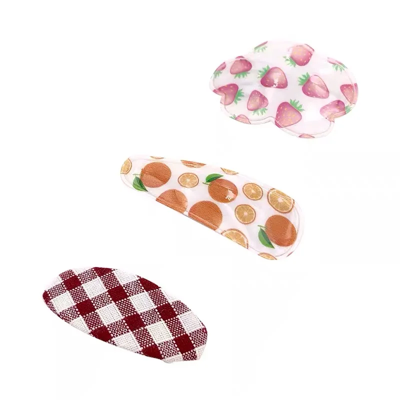 3 шт./лот Детские Клубничные арбузы аксессуары для волос заколка-фрукт милые