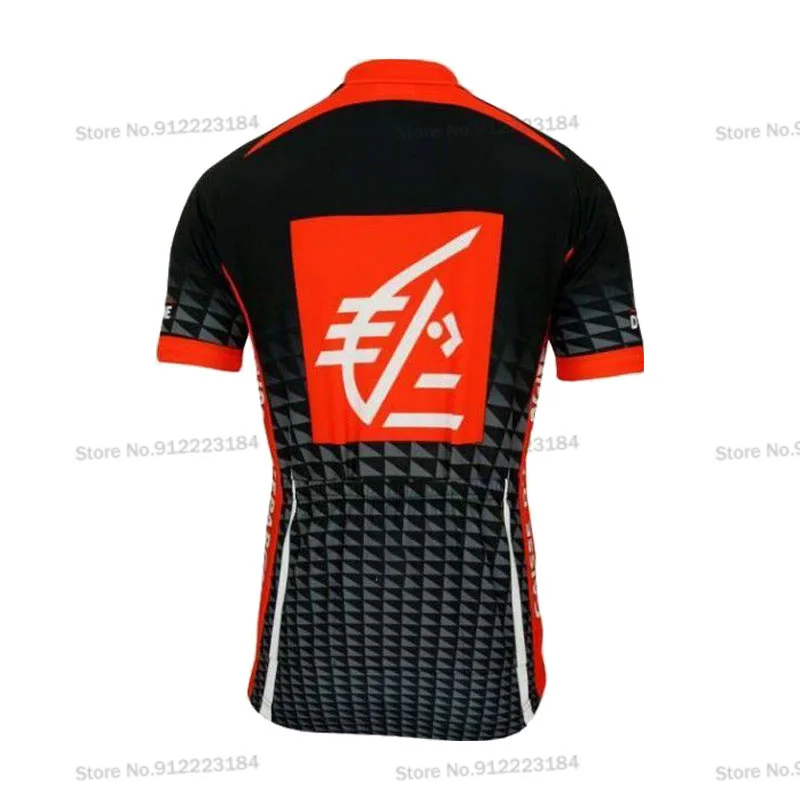 Профессиональная команда Испании черная велосипедная Джерси мужская рубашка с