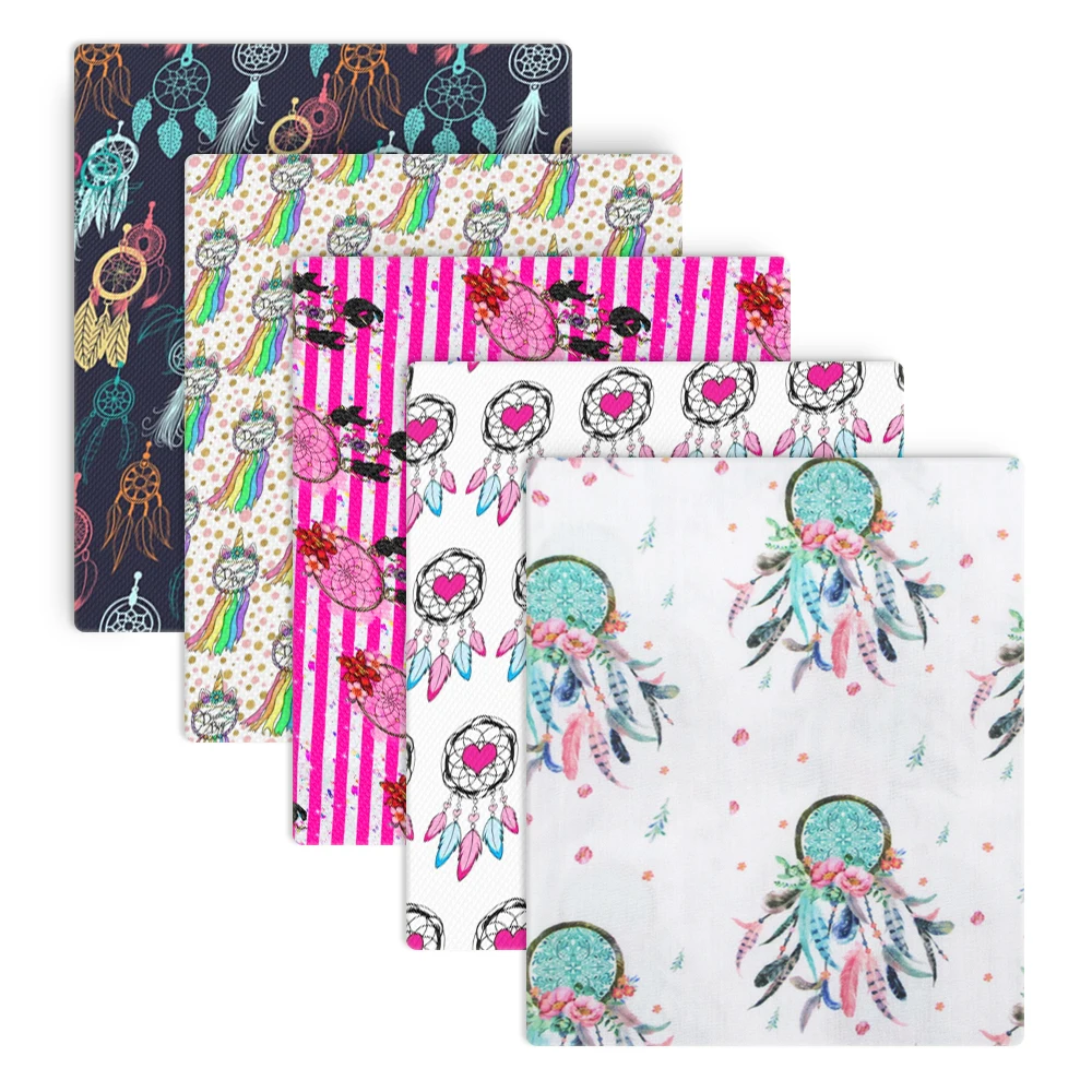 Ловца снов цветов полиэфир хлопчатобумажной ткани сердца ко Дню Святого