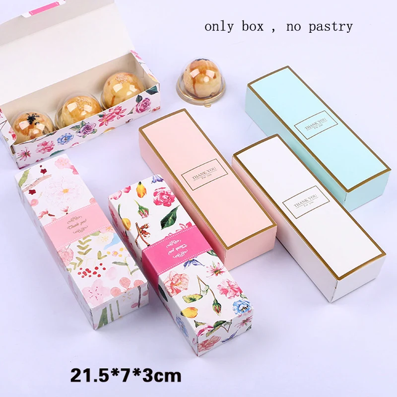 10 шт. коробки для конфет с цветами розы спасибо Печенье Подарочная коробка