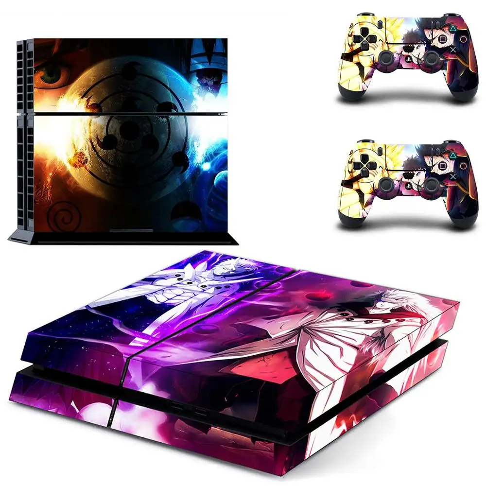 QPTM0397 Аниме Наруто, боруто полное покрытие лицевые панели наклейка для PS4 Наклейка для playstation 4 консоли и контроллеры наклейка для PS4 виниловая наклейка - Цвет: QPTM0397