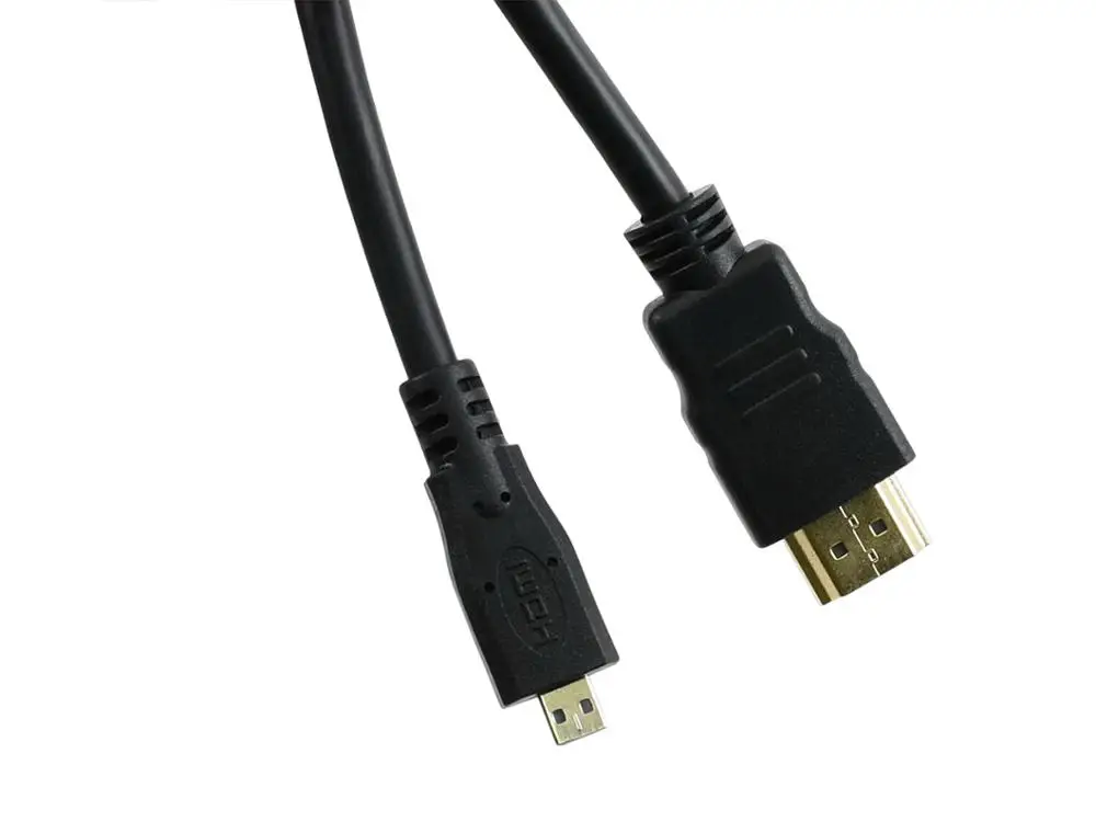 Кабель Waveshare HDMI-Micro HDMI передача видео высокой четкости подходит для Raspberry Pi 4B |