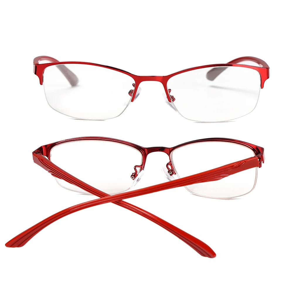 Мужские и женские очки для чтения квадратные пресбиопии металлические TR90