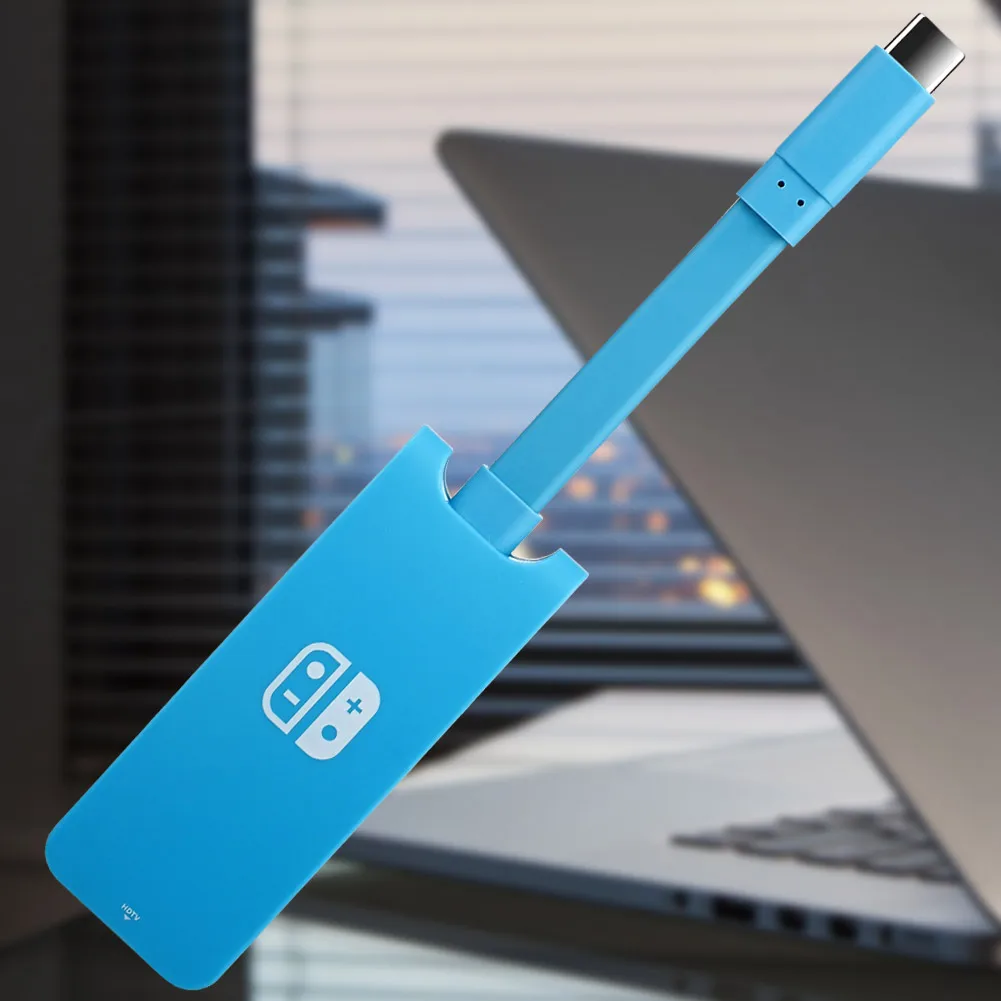 Многофункциональный адаптер Type C для Nintendo Switch Hub USB to 4K * 2K HDTV PD зарядное устройство