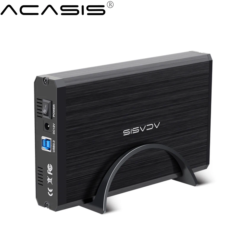 

Чехол Acasis для жесткого диска 3,5 дюйма, 2,5 дюйма, SATA на USB 3,0, внешний корпус для жесткого диска, SSD, чехол для жесткого диска, чехол для чтения 3,5 дюйма, чехол для жесткого диска