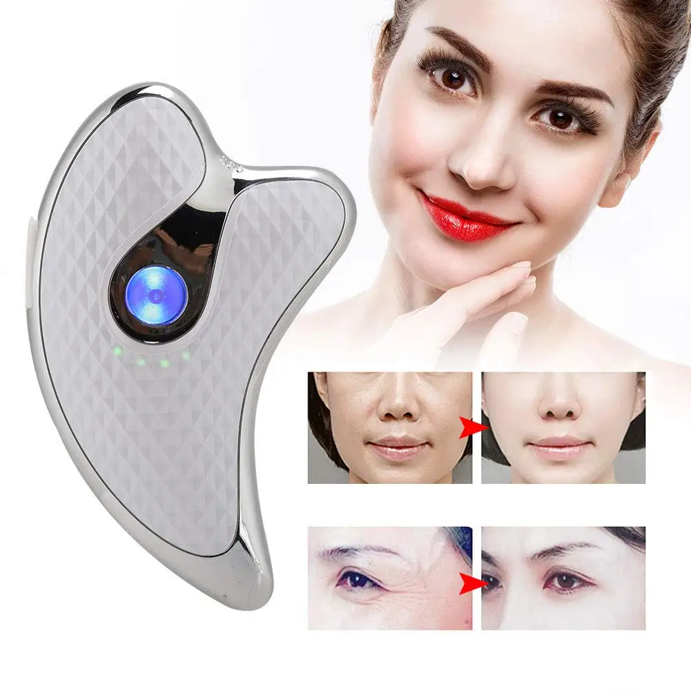 

Facial Massager Lifting And Firming Artifact Small V-Face Importer Facial Fine Lines Beauty Instrument LED Light Micro Current