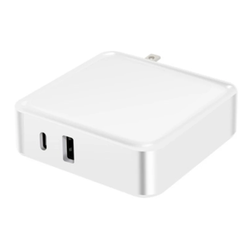 

USB C Charger for Air 13 Inches, 65W 2 PortsiPad Pro 12.9/11 / Air 4, with USB C Power Adapter US Plug