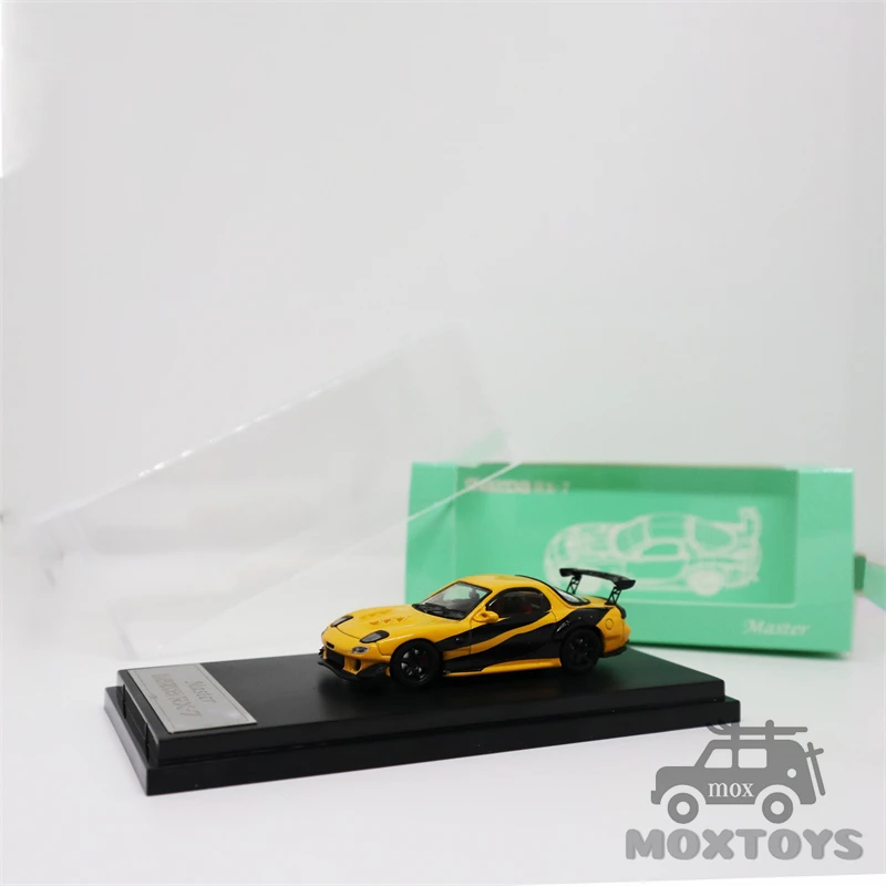 Мастер 1:64 Mazda Amemiya желтая литая модель автомобиля | Игрушки и хобби