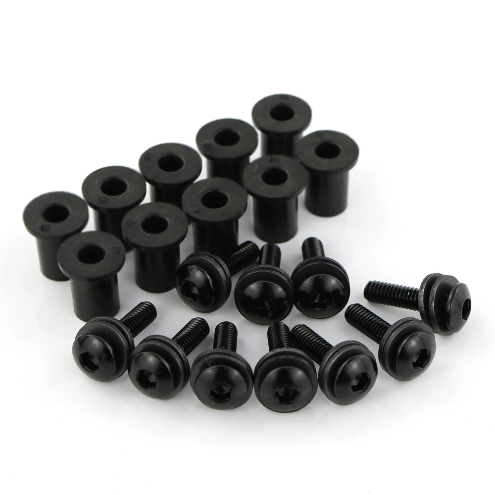 

10 шт. M4 * 16 комплекты болтов для лобового стекла, винты для ветрового стекла для Ducati 748 916 996 998 749 999 848 1098 1198 Panigale 899 959 1199 1299