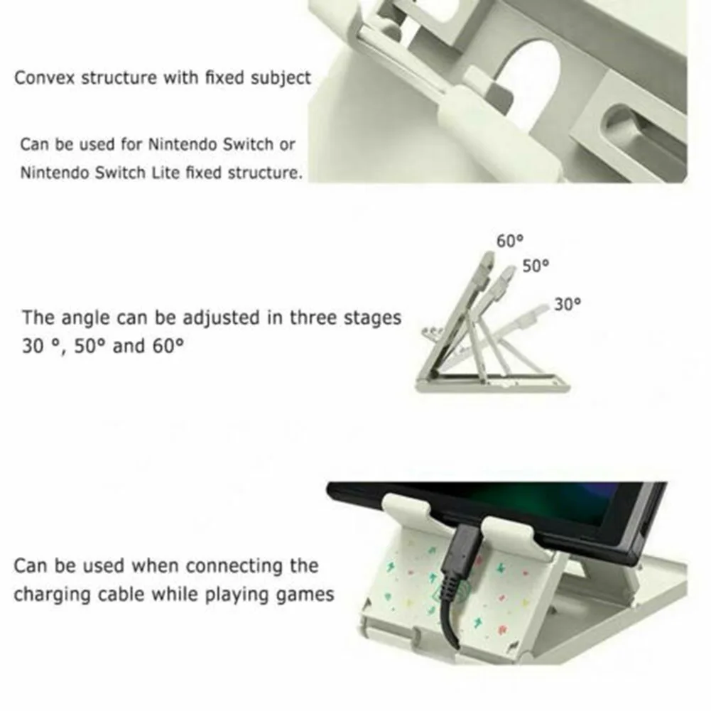 Игровая подставка Складная портативная игровая с мультяшным принтом для игровых