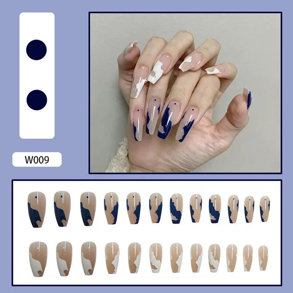 

Fake Nails Wearable Nails Detachable Foreign Trade The United Nails Ballet Nails And Fake Europe Nails States Press On Ins U1N8