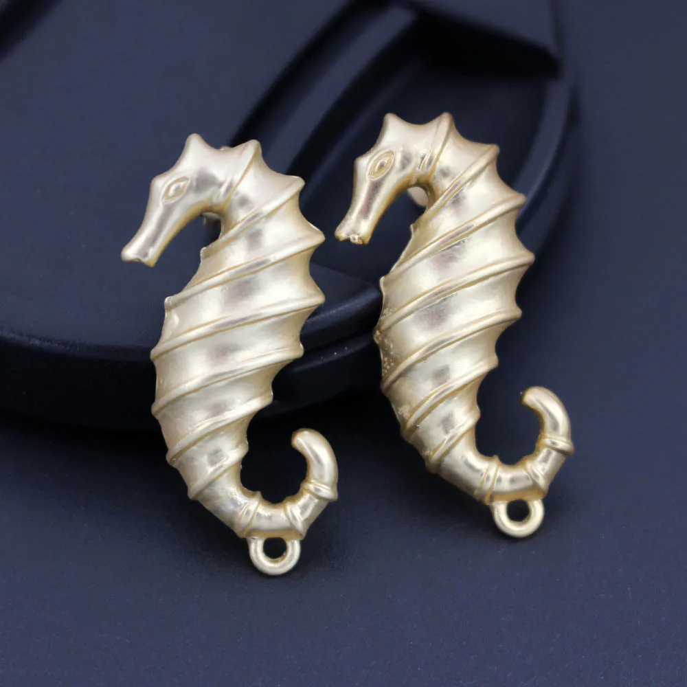 10 пар женские серьги Висячие ювелирные изделия аксессуары в виде морского конька