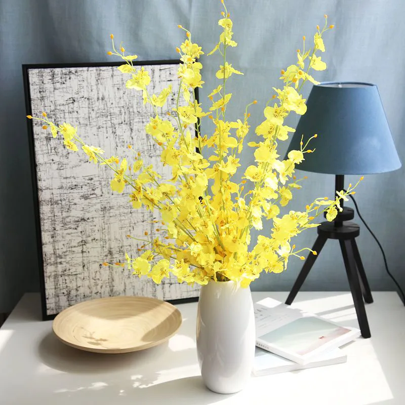 Искусственный цветок бонсай фаленопсис 100 см четыре сезона домашний сад куст