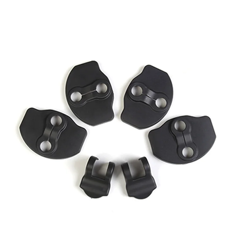 Защитная крышка замка автомобильной двери 6 шт. для Tesla модель 3 2017 2018 2019 2020 |