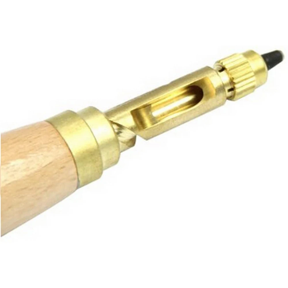 1PCS Screw Hole Belts Punch Leather Automatic Punchers Drill Replaceable Mute Rotary Craft Tool For Watch Tip Die | Дом и сад