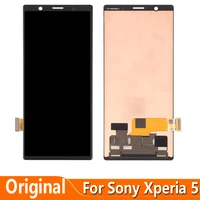 original 6 1 for sony xperia 5 j8210 j8270 j9210 lcd display touch screen digitizer assembly replacement parts