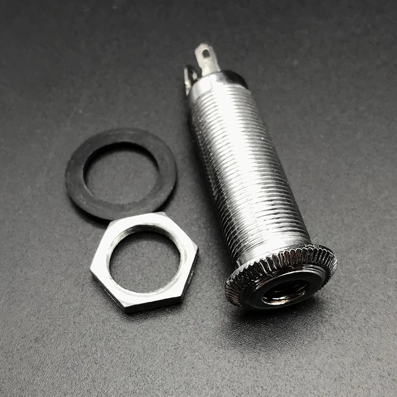 gewinde zylinder elektrische gitarre pickup endpin jack ausgang eingang jack steckdosen 14 635mm für elektrische guitarra free global shipping