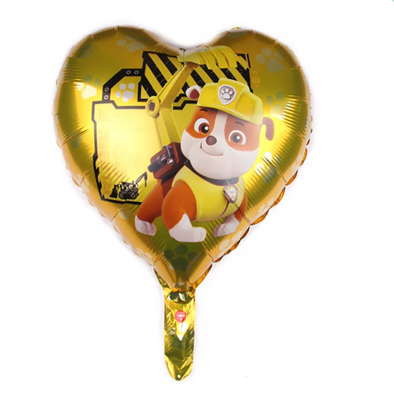 Горячая продажа 18 дюймов патруль собака стоящий воздушный шар из фольги