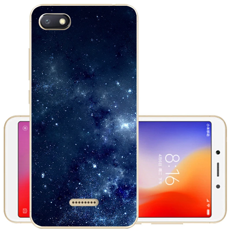 Чехол для Xiaomi Redmi 6A Redmi 6, чехол для Redmi 6A Couqe, Мягкая силиконовая задняя крышка, защитный чехол из ТПУ для Redmi6 6 A, чехол для телефона s - Цвет: 23