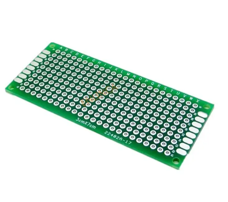 10pcs Electronic PCB Board 3x7cm Diy Universal Printed Circuit Board 3*7cm Double Side Prototyping PCB For  Copper Plate