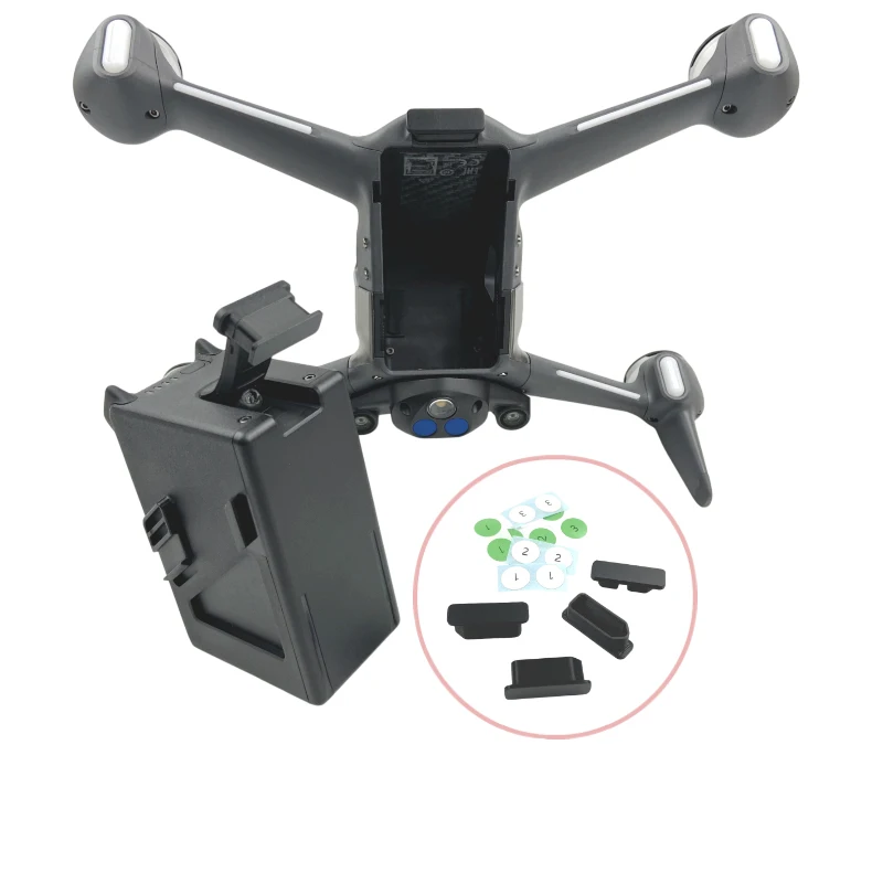 

4 шт./компл. drone переносной зарядной станции защита литий-ионной батареи защита от пыли/анти-колпачок против окисления аккумуляторном отсеке...