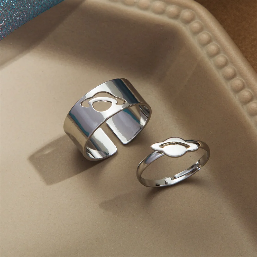 UMKA модного серебристого цвета планета космический корабль женский набор