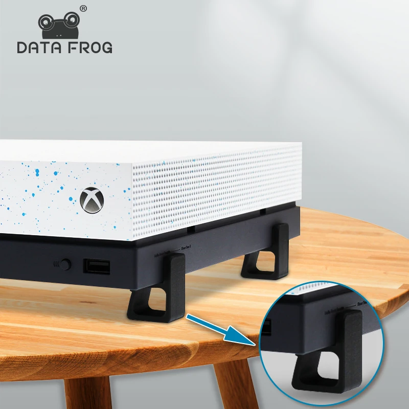 Data Frog 4 шт. горизонтальная версия повышающий кронштейн для Xbox One/S/X игровая консоль