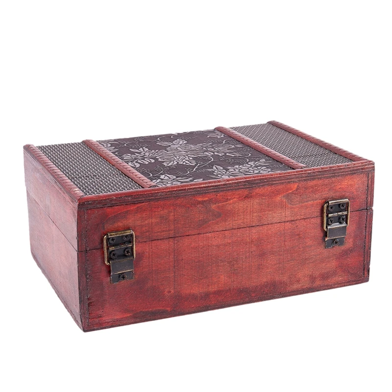 Treasure Box 9 0 дюймов винограда маленький багажник коробка для хранения ювелирных