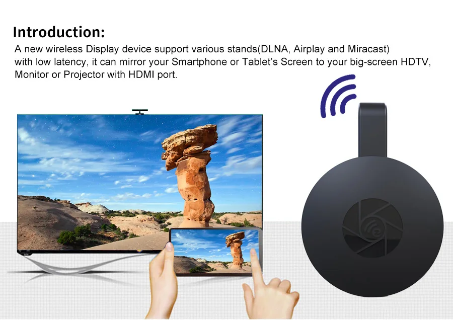 Беспроводная ТВ флешка G2 AIR Play Wi Fi дисплей HDMI совместимый адаптер mirascreen ресивер