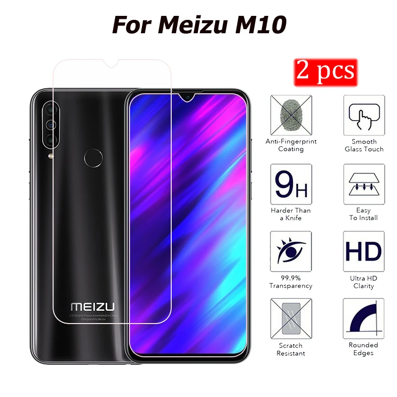 Закаленное стекло для Meizu M10 защита экрана устойчивая к царапинам пленка