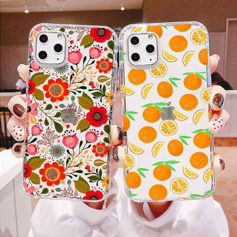 Силиконовый чехол из ТПУ для iPhone 12 Pro 11 Max 6s 5s 6 7 8 Plus X XR XS MAX|Бамперы| |