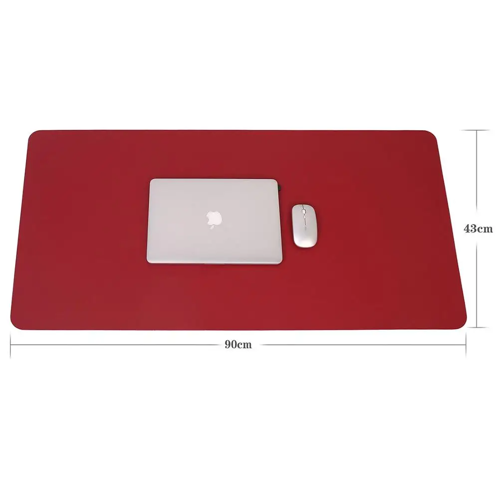 RED YSAGi 90*43 см Односторонний игровой коврик для мыши RGB большой коврик для мыши геймерский Большой Коврик Для Мыши Компьютерный коврик для мыши - Цвет: RED