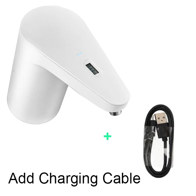 With Cable Xiaomi Mijia XiaoLang TDS автоматический дозатор воды насос usb зарядка перезаряжаемый детектор качества воды для домашнего офиса - Цвет: With Cable