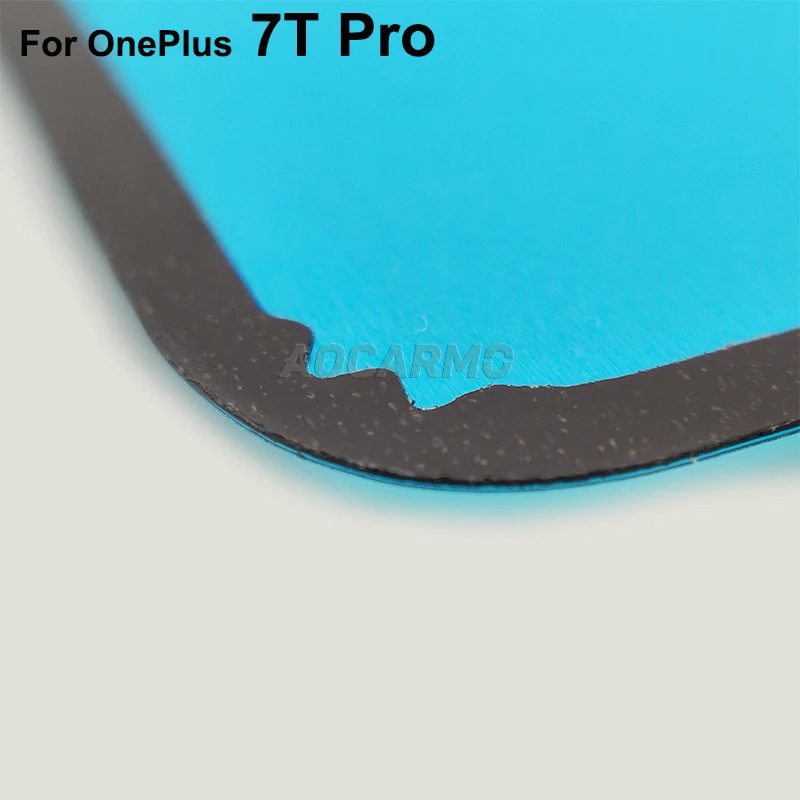 

Aocarmo 10Pcs/Lot For OnePlus 7T Pro 1+7T Pro Back Adhesive Back Cover Waterproof Sticker Glue
