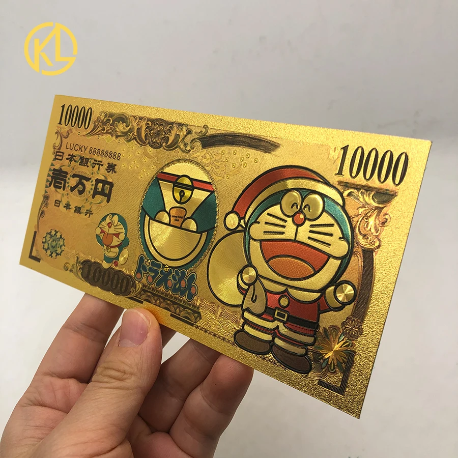 10 типов японских аниме мультяшных милых кошек с волшебным карманом золотые