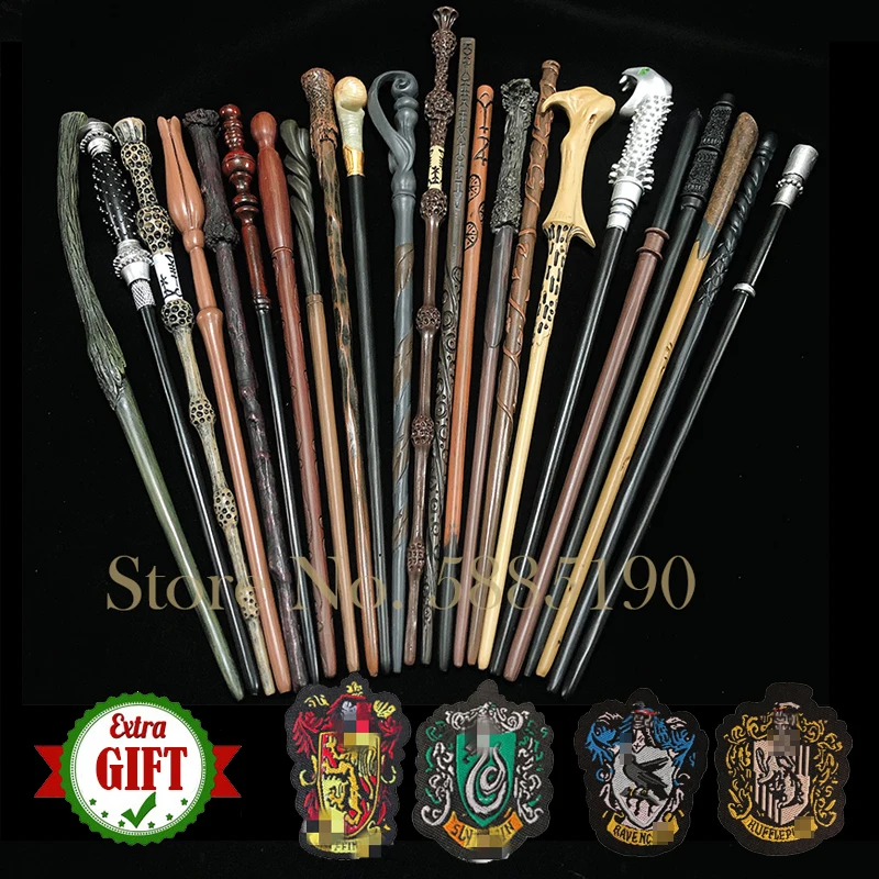 Металлическая палочка с сердечником для косплея Малфой Волдеморт Гермионы