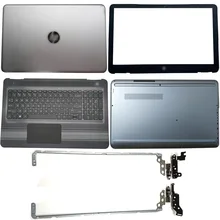 Laptop LCD Back Cover/Front Bezel/Hinges/Palmrest/Bottom Case For HP Pavilion 15-AW 15-AL 15-AU AU034TX AU040TX AU094TX Silver