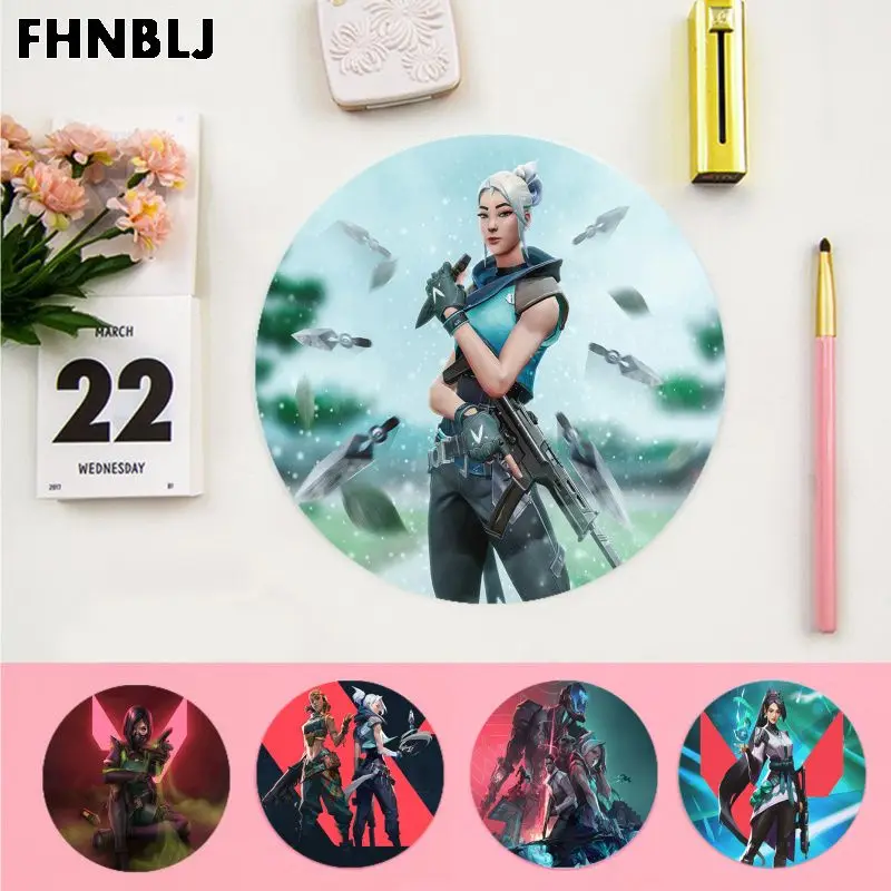 

FHNBLJ Non Slip PC Valorant Gamer Speed Mice Retail Small Rubber Mousepad gaming Mousepad Rug For PC Laptop Notebook