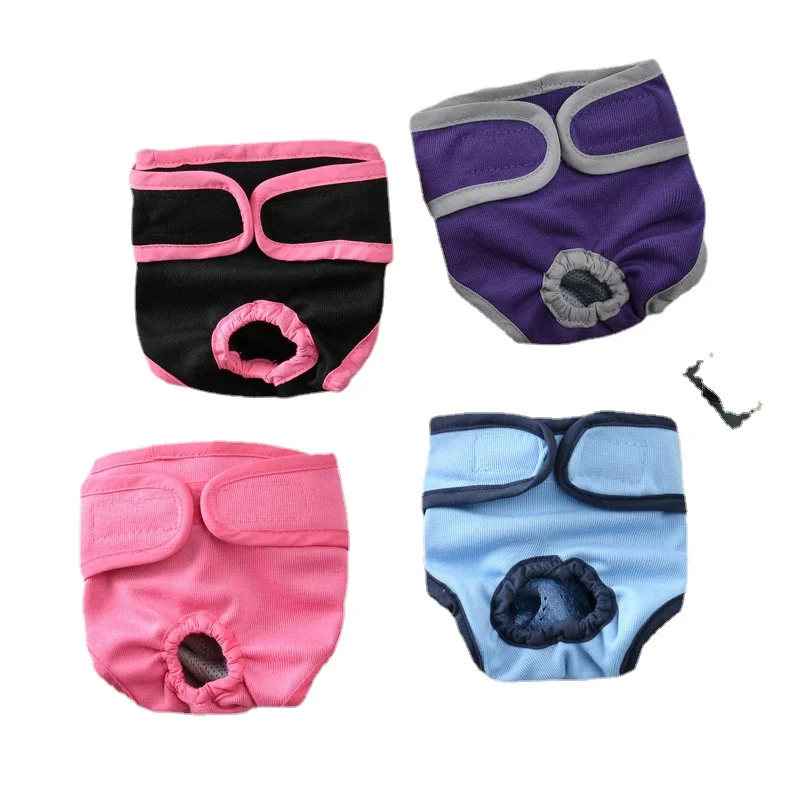 

Dots Pet Dog Shorts Diaper Sanitary Physiological Pants Washable Female Short Panties Menstruation Underwear Briefs