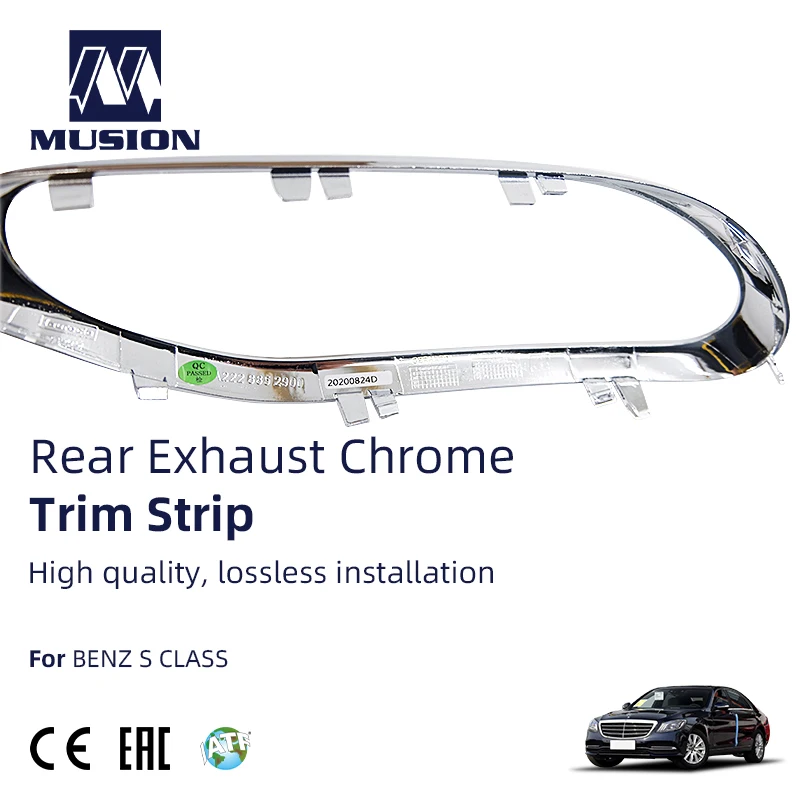 OE 2228852900 Musion автомобильные хромированные аксессуары отделка заднего бампера