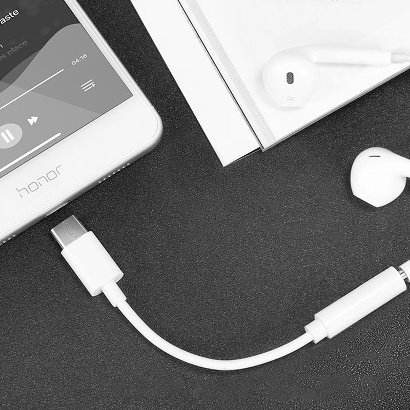 Type-C To 3.5mm AUX Headphones Adapter For Huawei Mate 20 P30 Pro for Xiaomi Mi 8 9 SE Type C 3.5 Jack Earphone Audio Cable | Мобильные