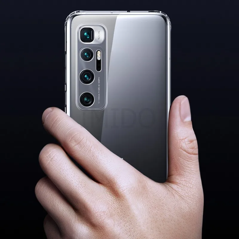 Чехол для Xiaomi Mi 10 Ultra тонкие мягкие прозрачные чехлы из ТПУ телефонов Mi10 - купить