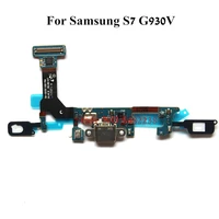 original usb charging port dock flex cable for samsung galaxy s7 g930v sm g930v charger plug board with home return sensor parts